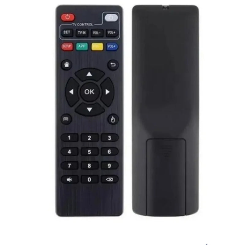 Controle Remoto Universal para Smart TV e TV Box – Compatível com Diversas Marcas, Design Ergônomico e Funcionalidade Completa