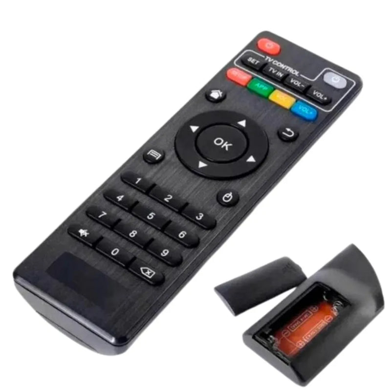 Controle Remoto Universal para Smart TV e TV Box – Compatível com Diversas Marcas, Design Ergônomico e Funcionalidade Completa